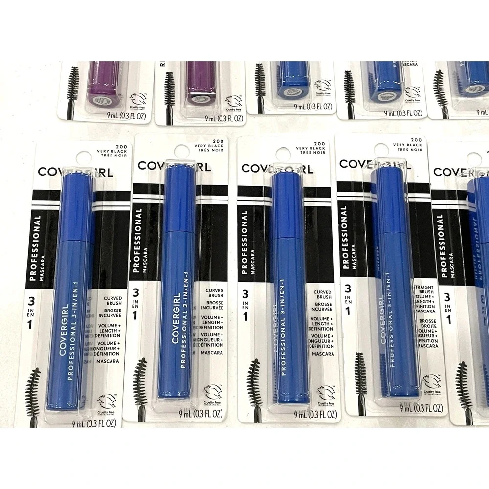 Covergirl Professional Mascara Lot‎ of 16 # 200 210 205 225 Very Black Brown